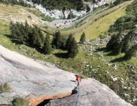 Schöllenen - Suworovpfeiler 6c