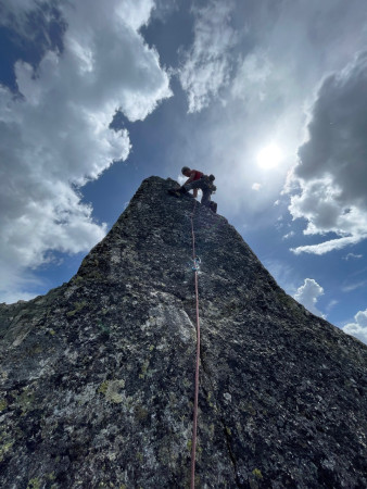 Pizzo della Valletta - Flying Chrystals 5b+/5c
