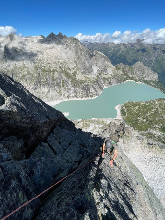 Punta da l'Albigna - Steiger 5c